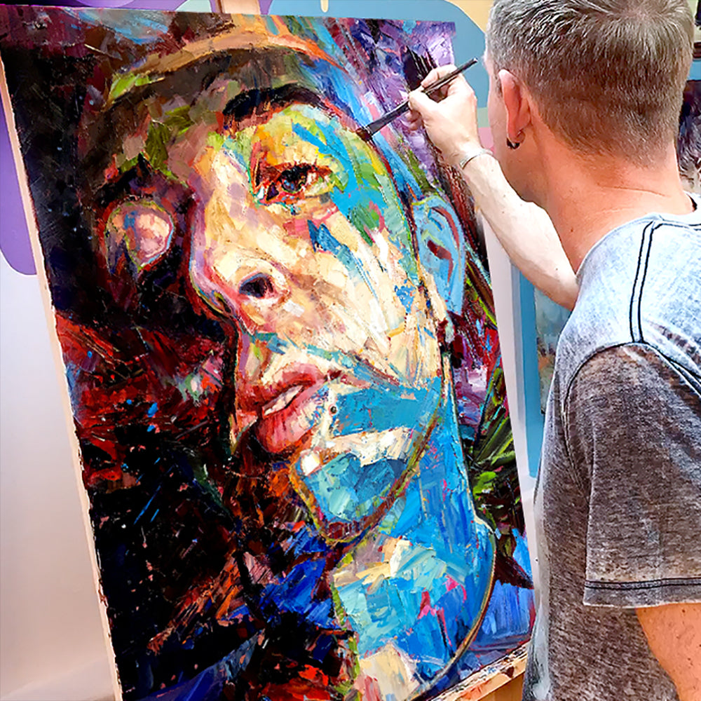 Timelapse: New Painting "It's Complicated"