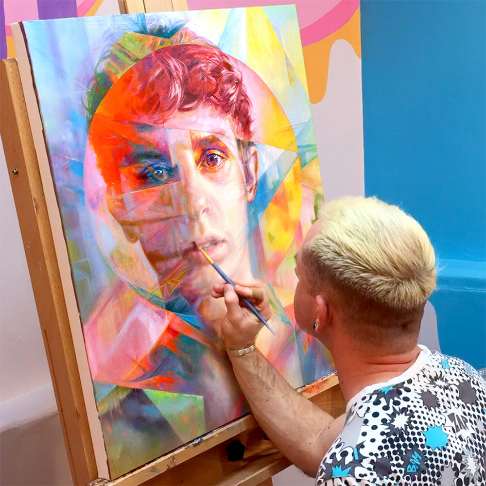 Timelapse: New painting "Everything At Once"