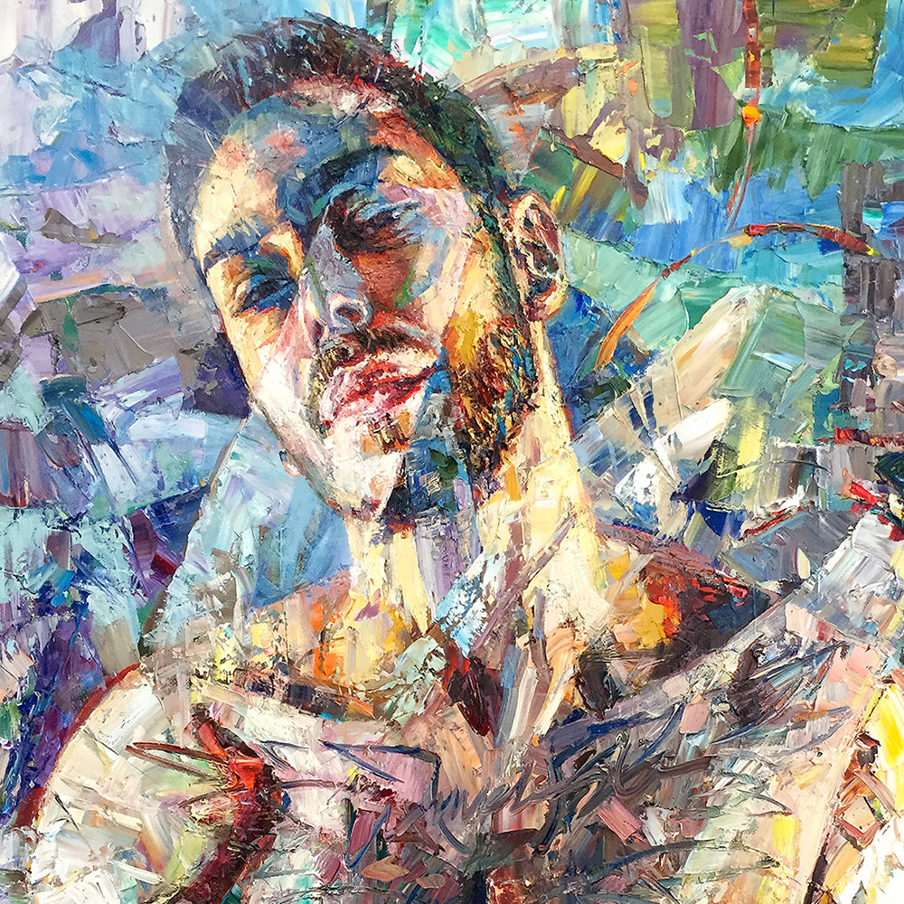 Timelapse: New Painting "In Pieces"