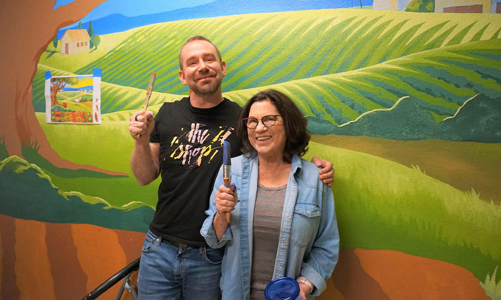 Mural at Coastal Kids Home Care