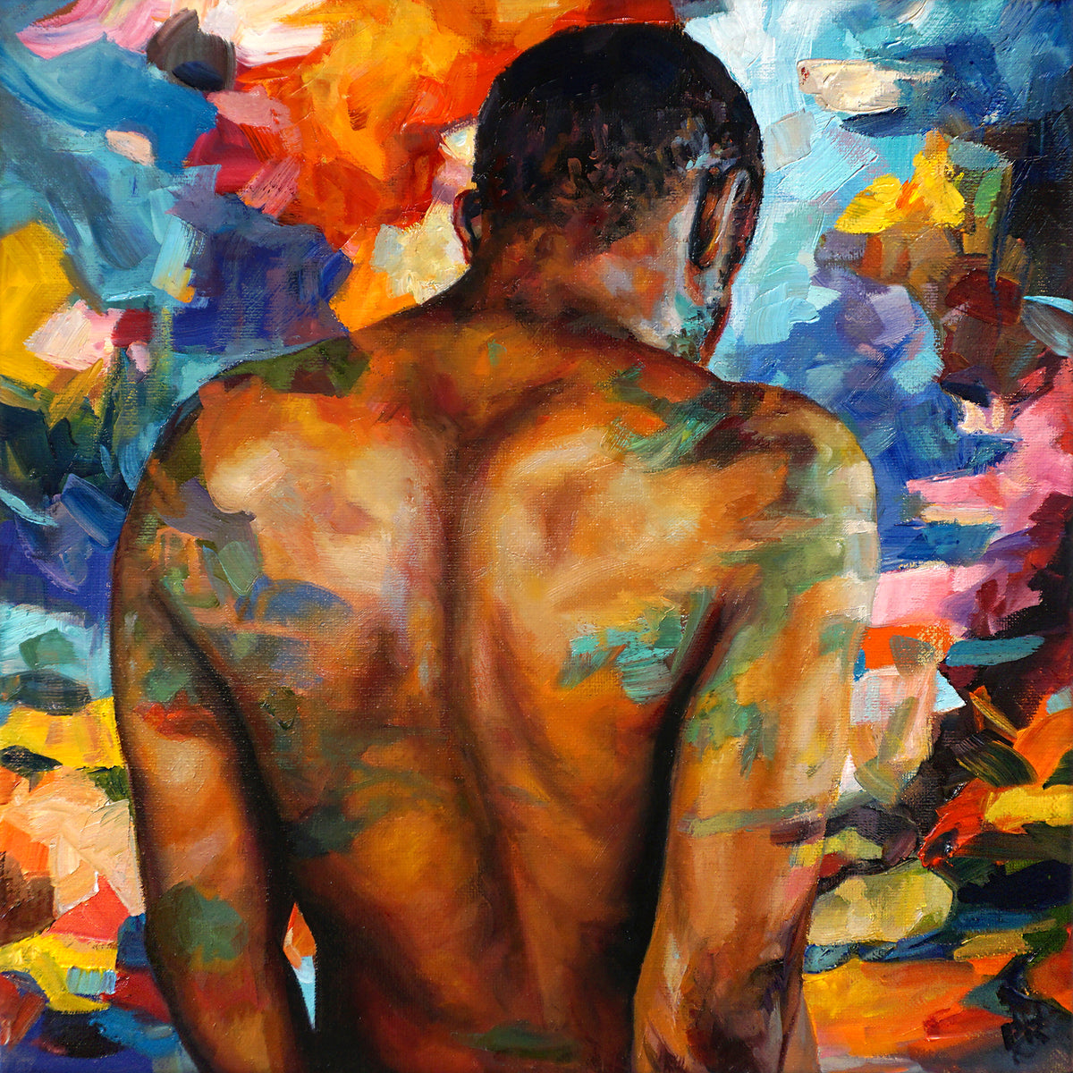 Let Me Tell You painting