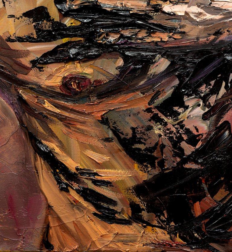 Blackout painting - Paul Richmond Studio