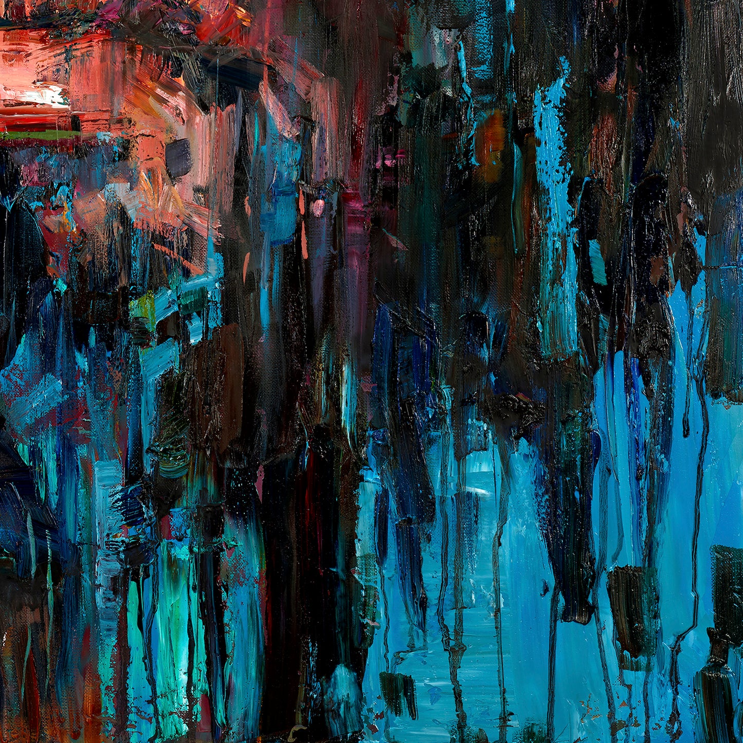 Holding On painting - Paul Richmond Studio