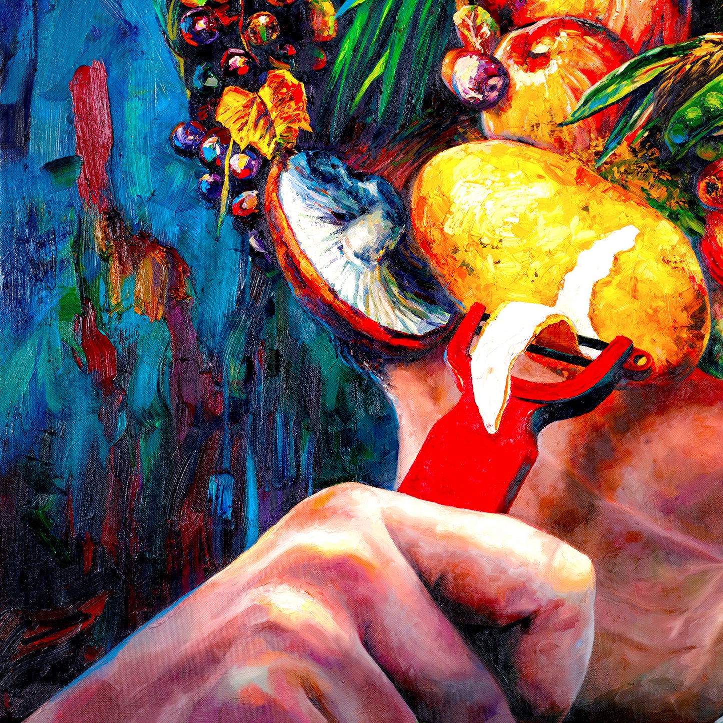 Mise En Face painting - Paul Richmond Studio