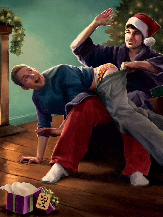 Naughty or Nice print - Paul Richmond Studio