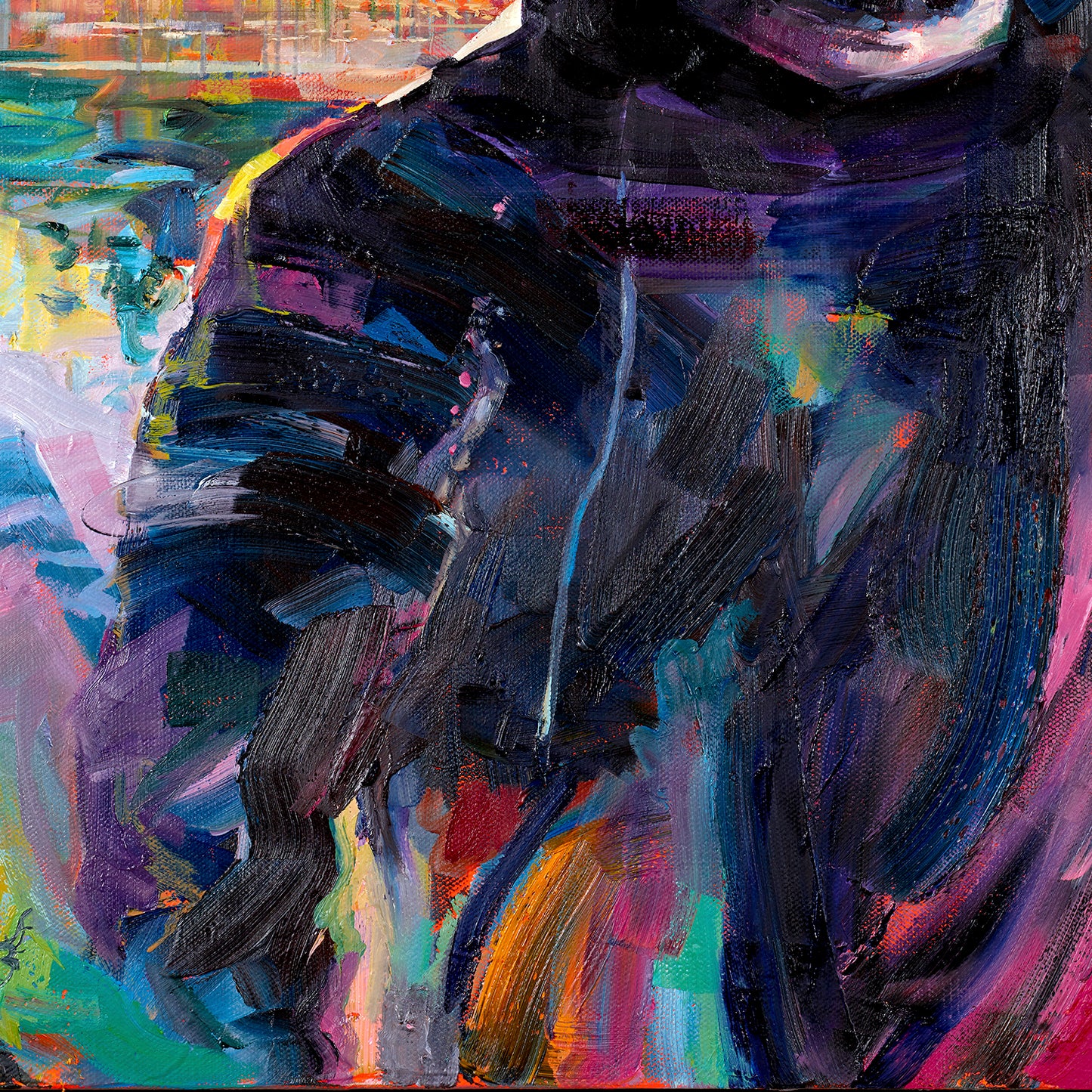 Somewhere Else painting - Paul Richmond Studio