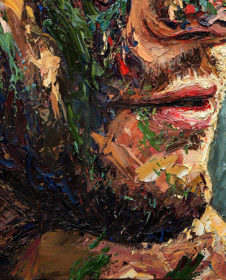 Uprising painting - Paul Richmond Studio