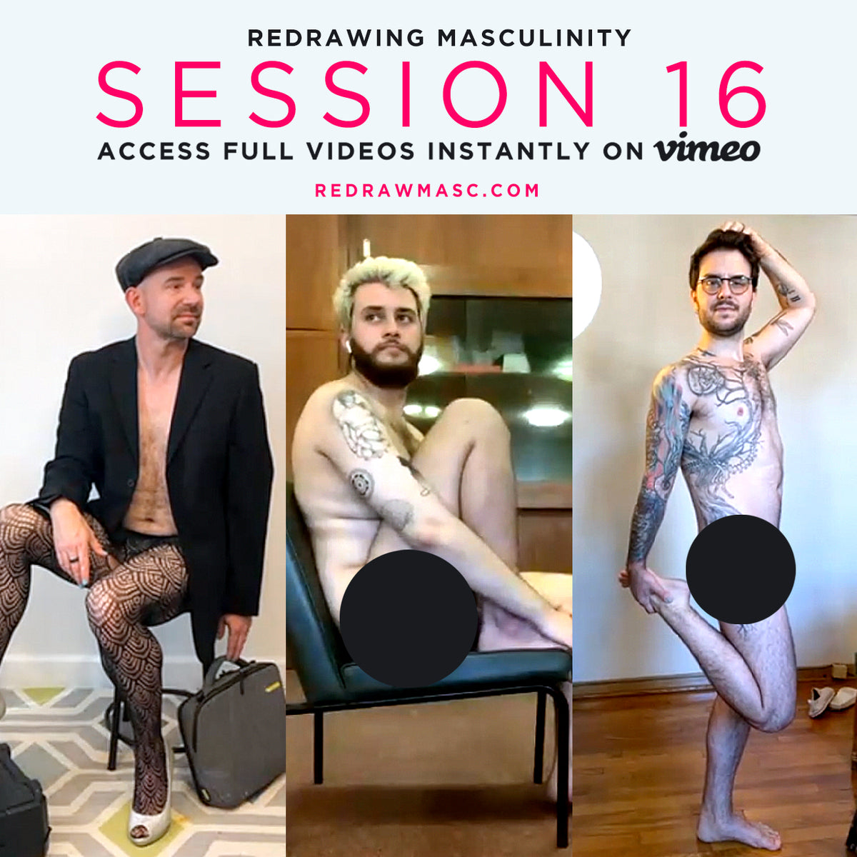 Redrawing Masculinity Workshop Videos with Briden Schueren & Paul Richmond - Paul Richmond Studio
