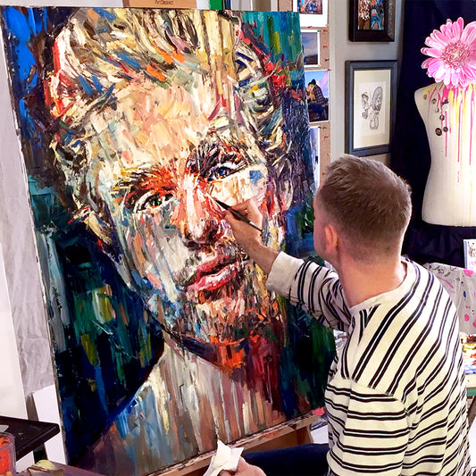 Timelapse: New Painting "Endless"