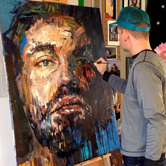 New painting Holding On