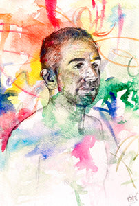 The End of the Rainbow painting