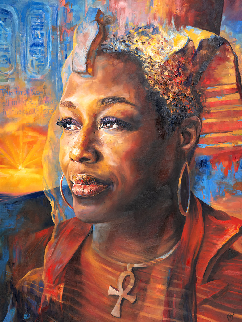 The Empress of Enlightened Change painting