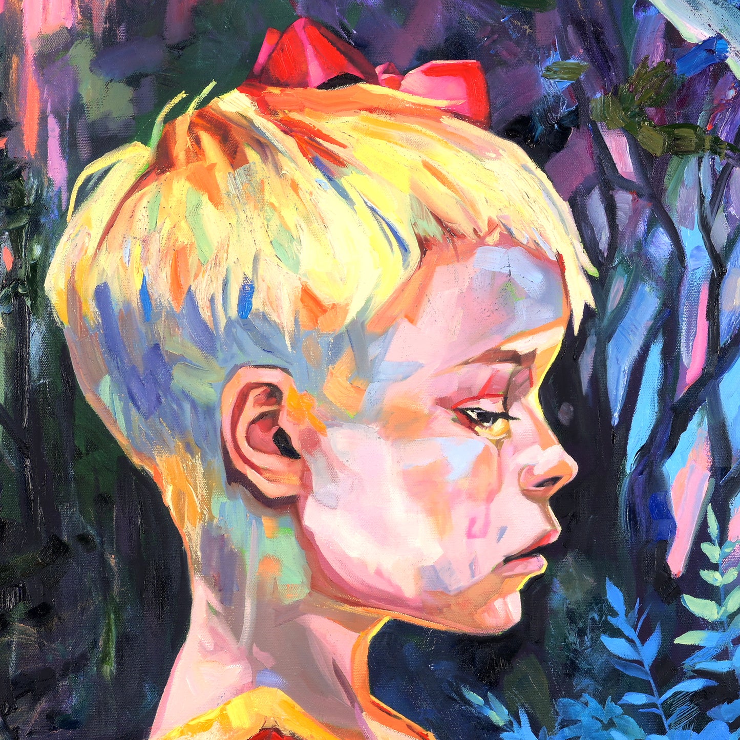 I Am Snow White painting