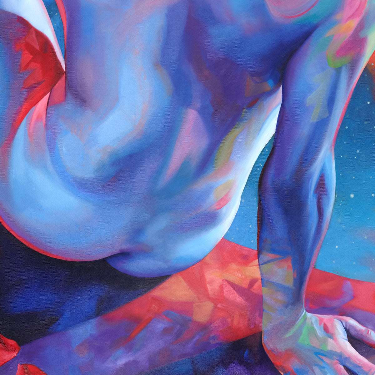 Some Of Us Are Looking At The Stars painting
