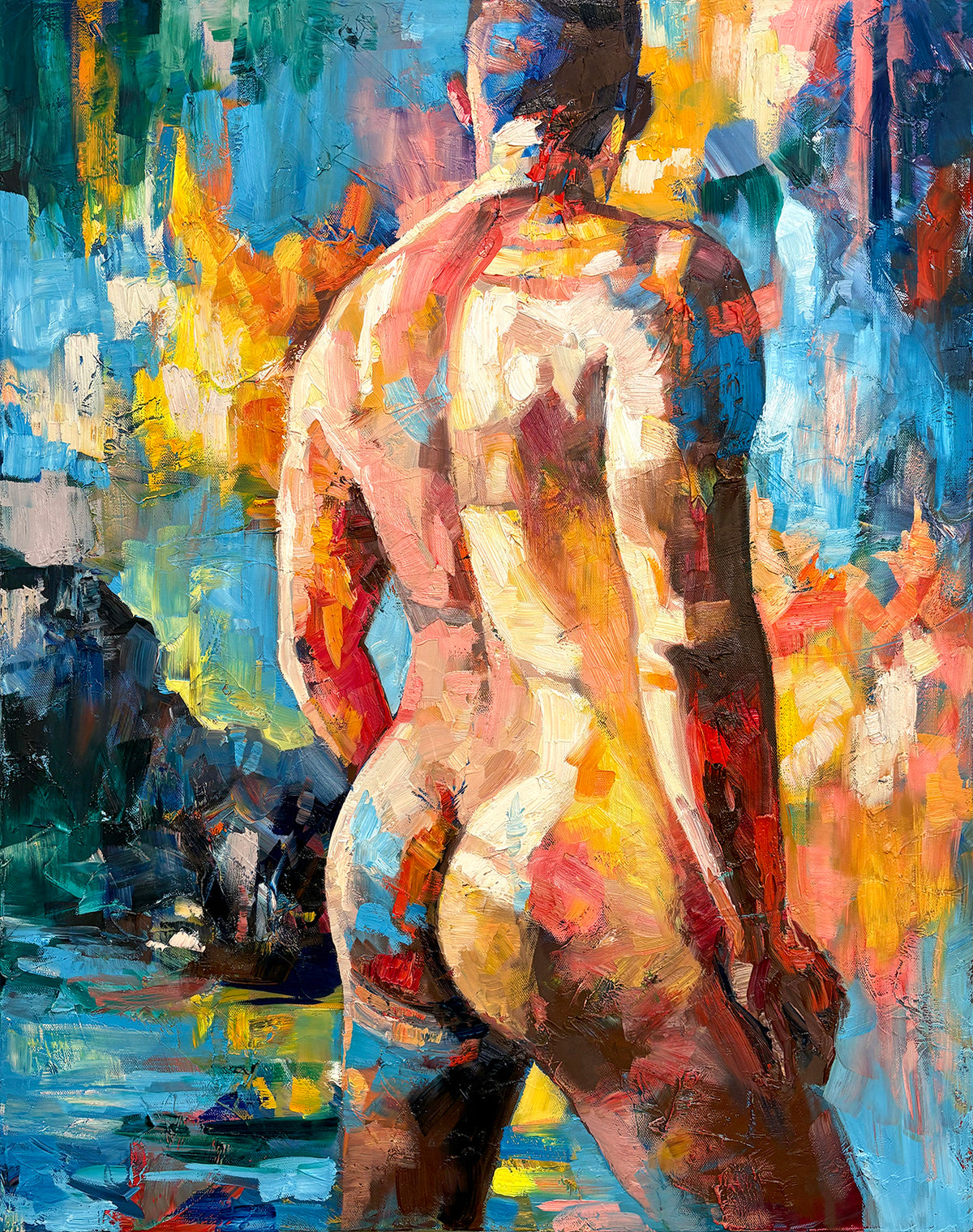 Start Again painting