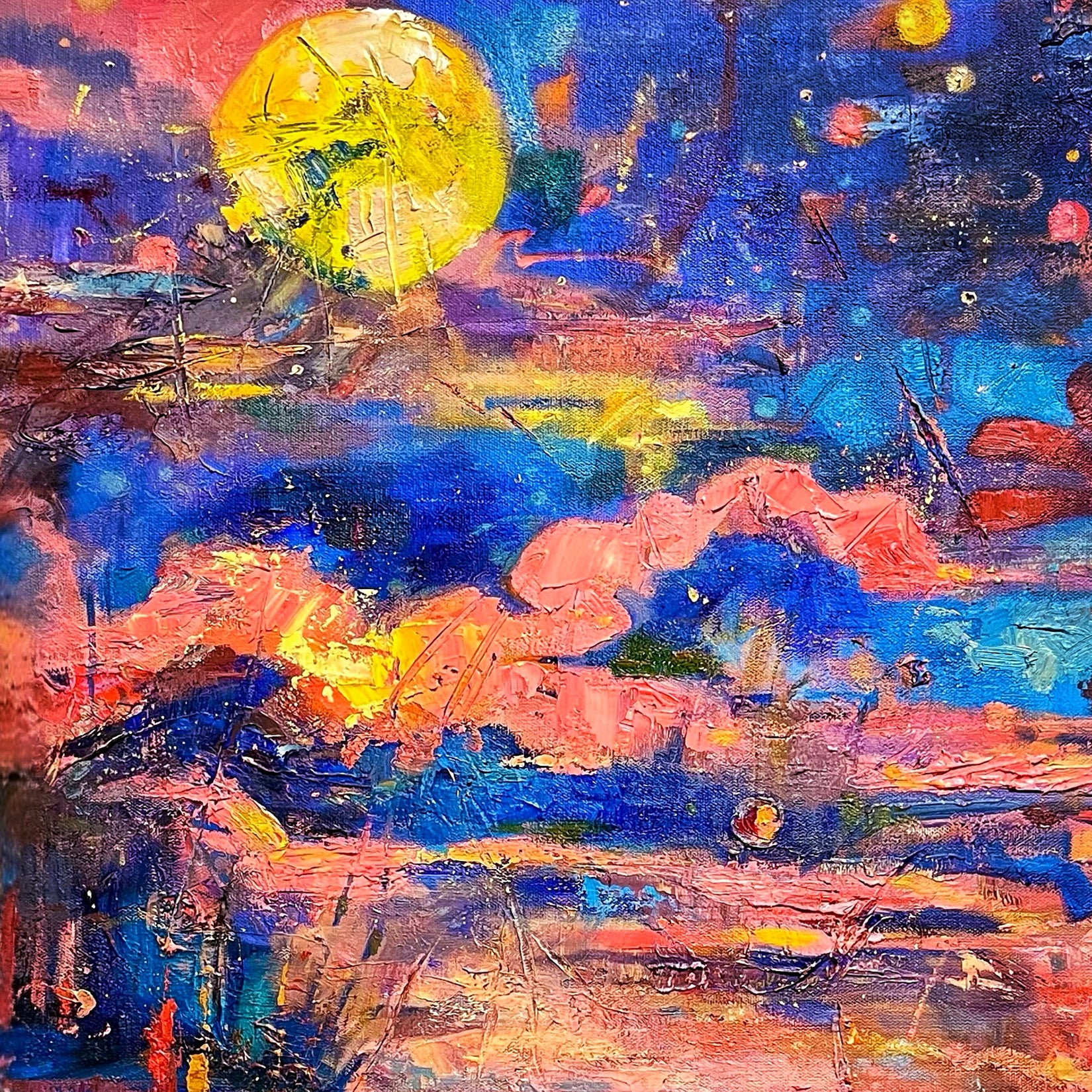 The Middle of Everything painting