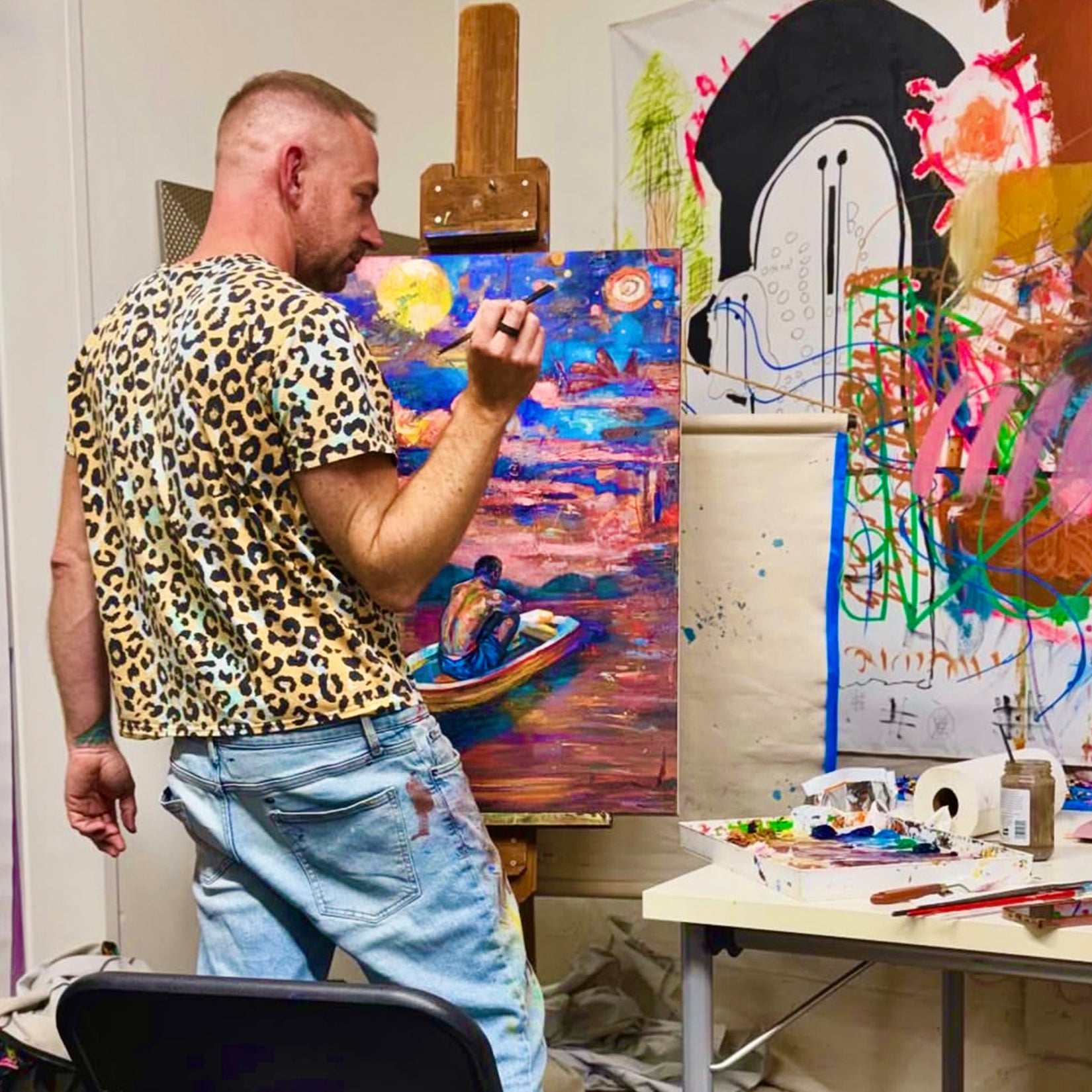 The Middle of Everything painting