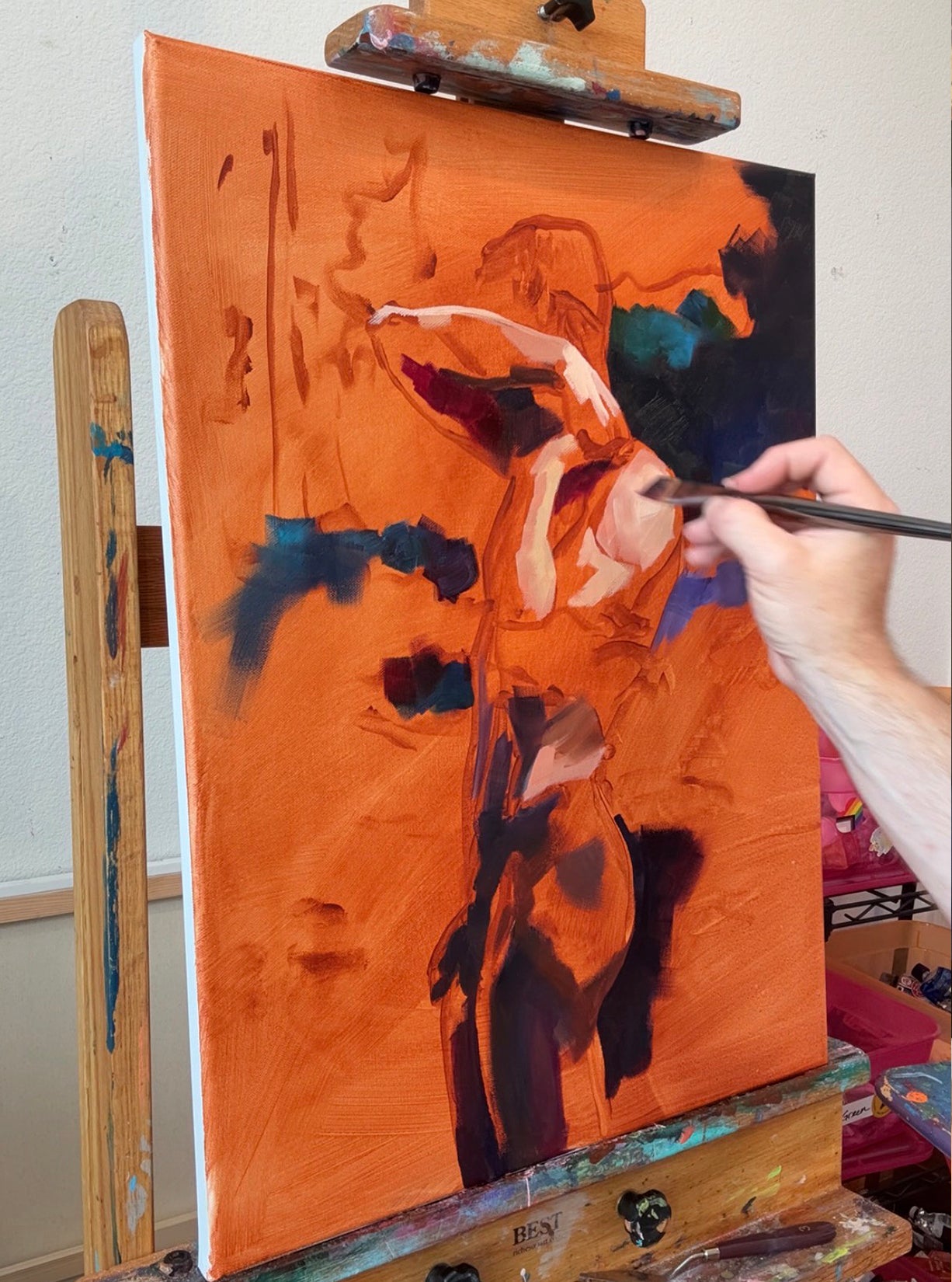 The Veil painting
