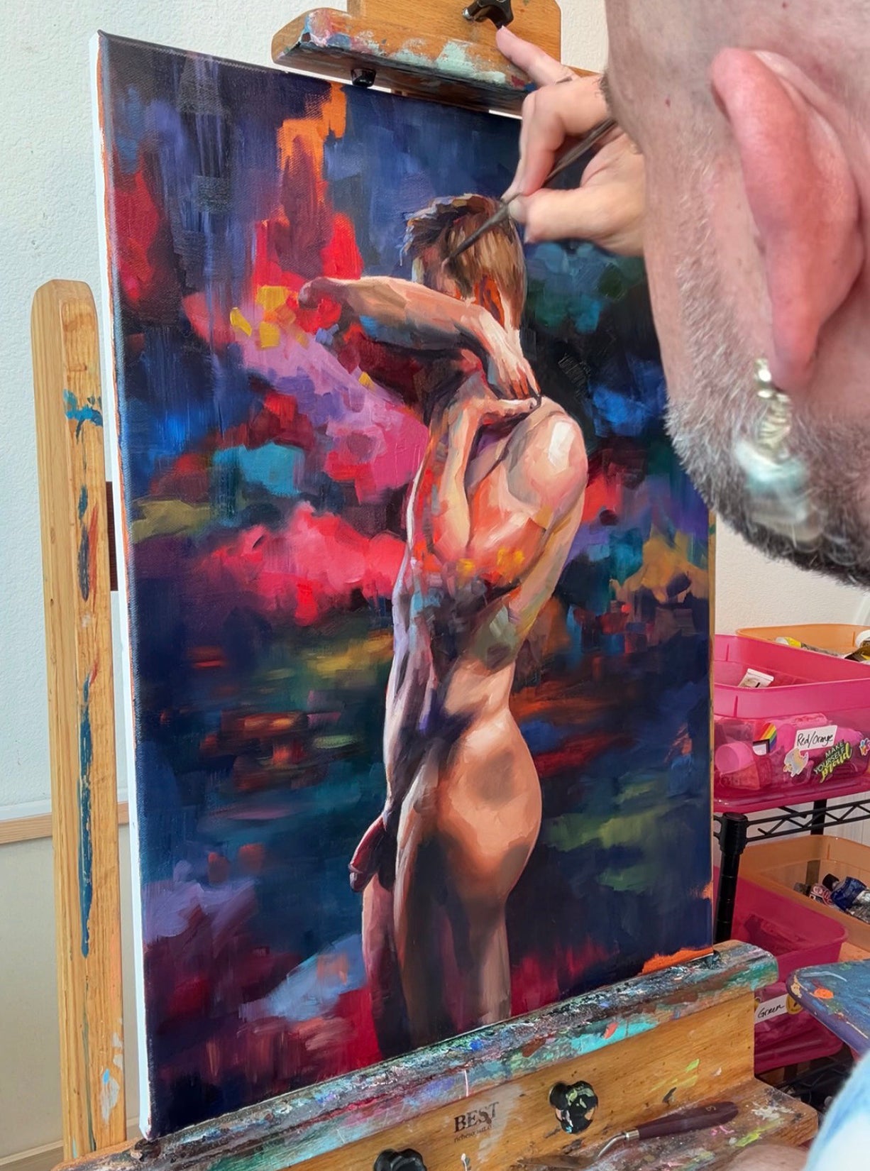 The Veil painting