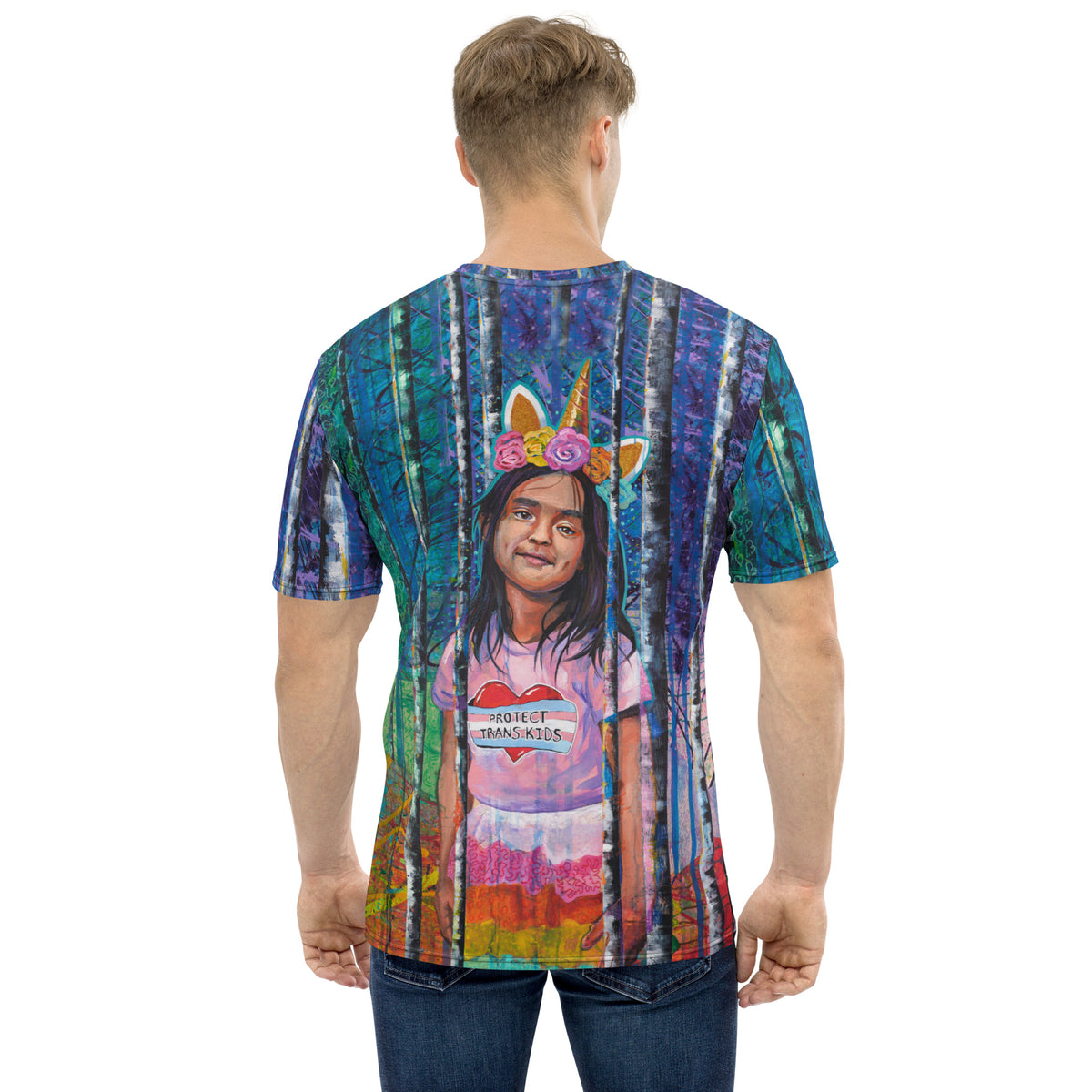 Protect Trans Kids Queertopia Tee