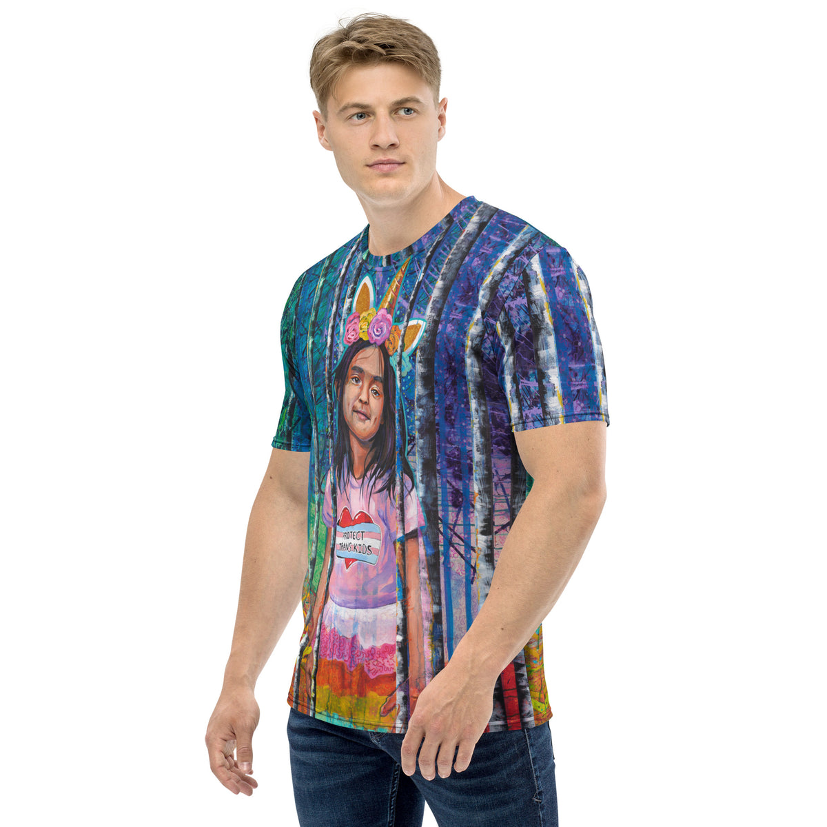 Protect Trans Kids Queertopia Tee