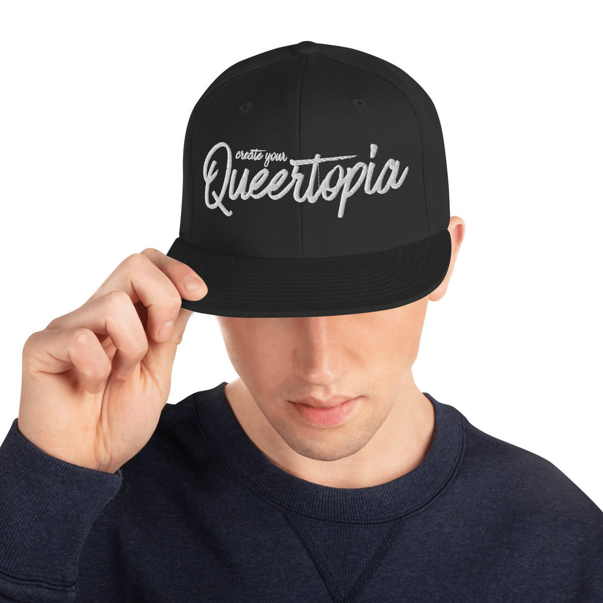 QUEERTOPIA MESH BACK SNAPBACK