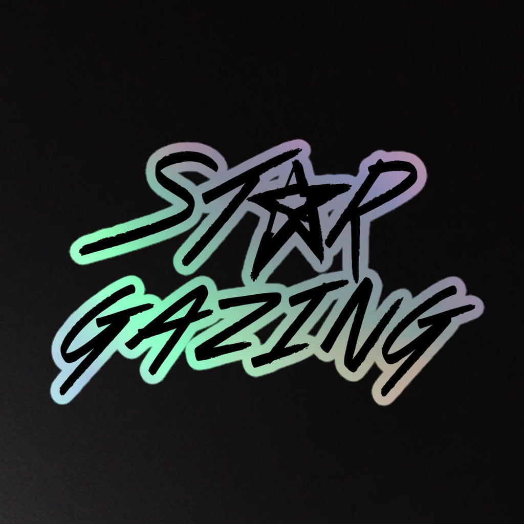 Star Gazing Holographic stickers