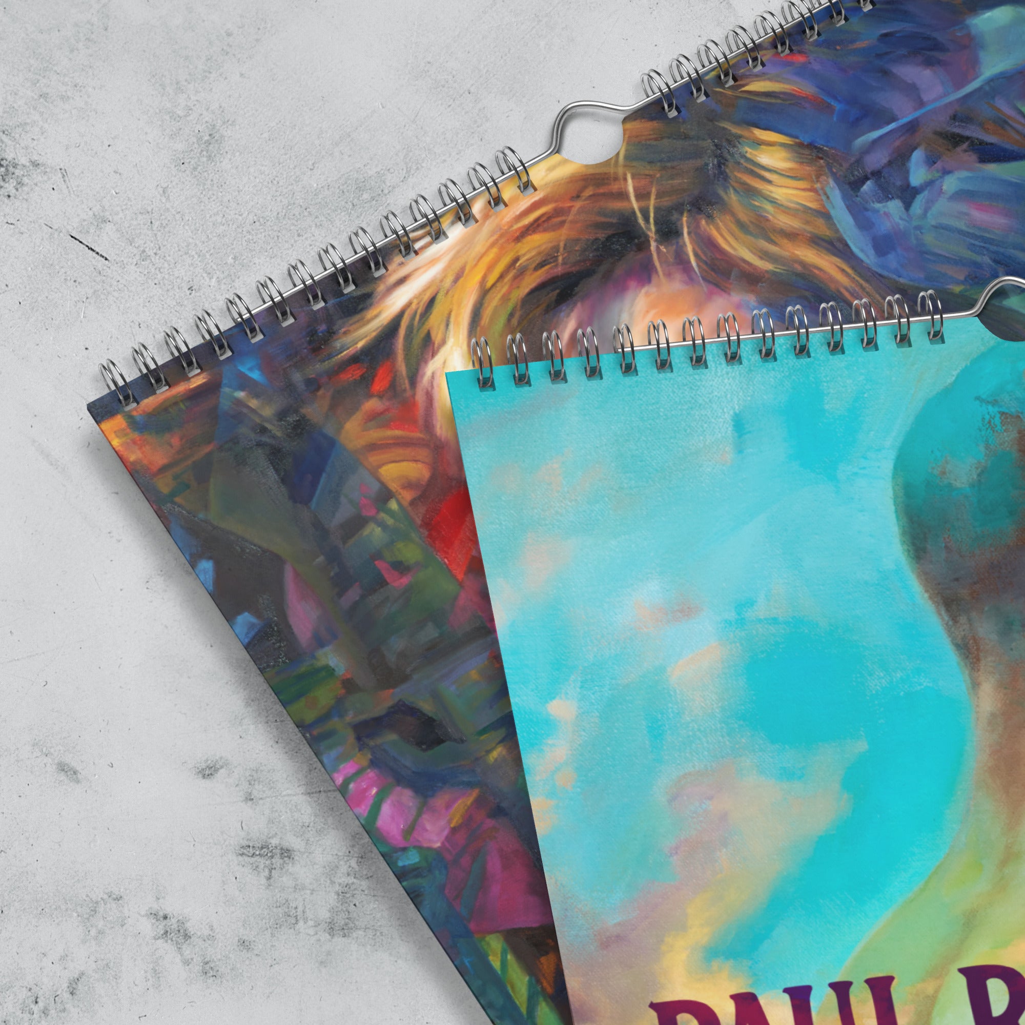 Paul Richmond's Painted Men - 2026 Art Calendar