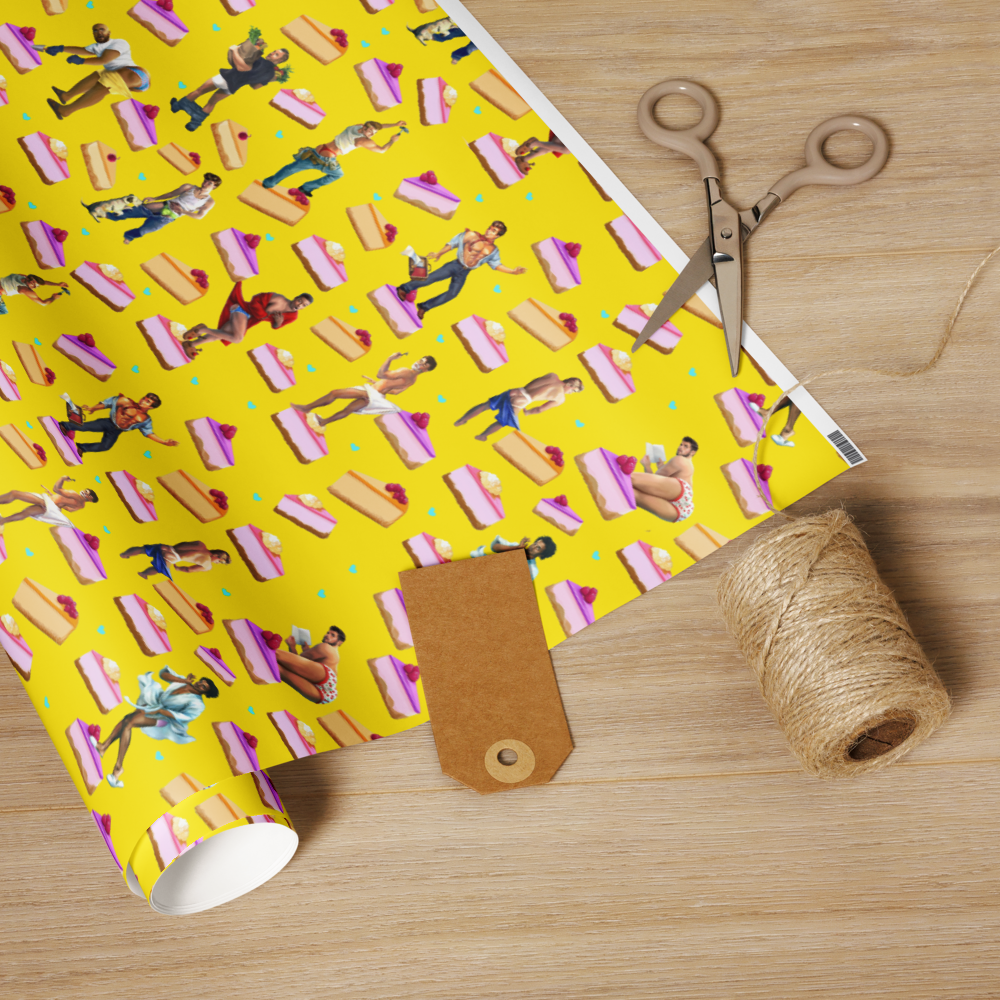 Cheesecake Boys Wrapping Paper Roll