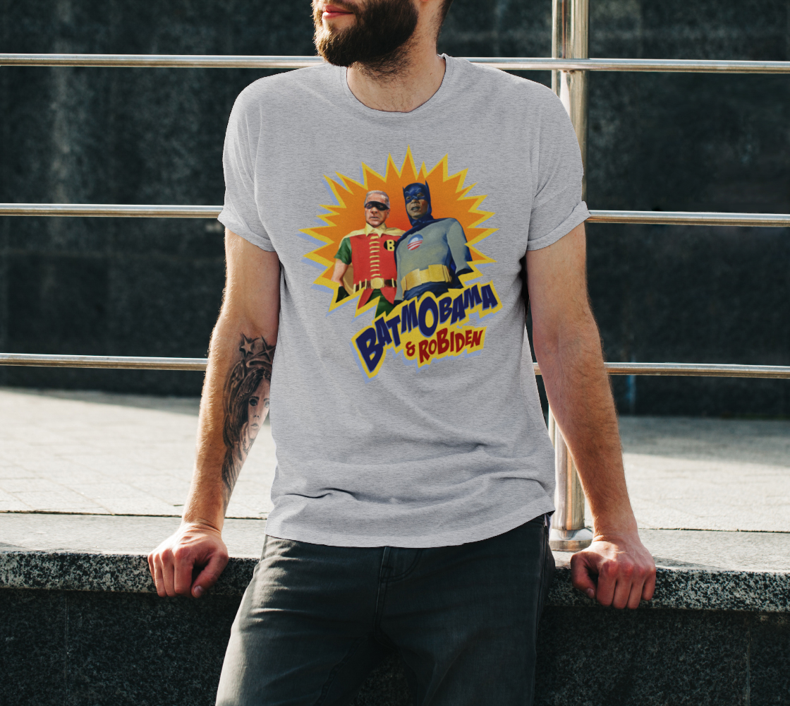 Batmobama & Robiden Tee