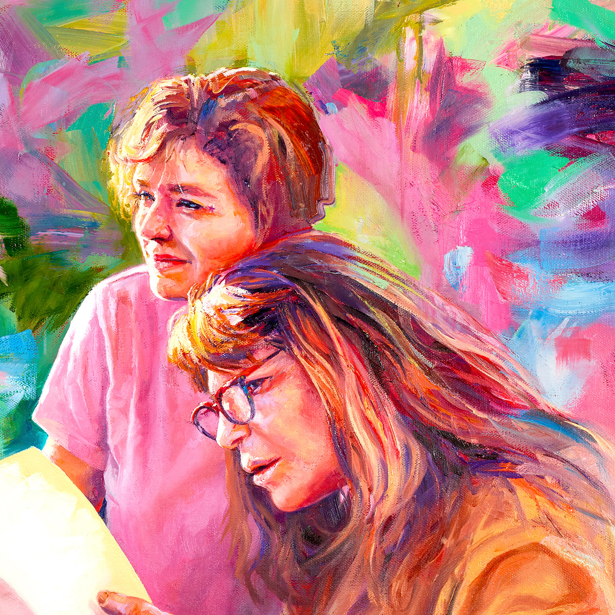 A Good Place to Start painting - Paul Richmond Studio