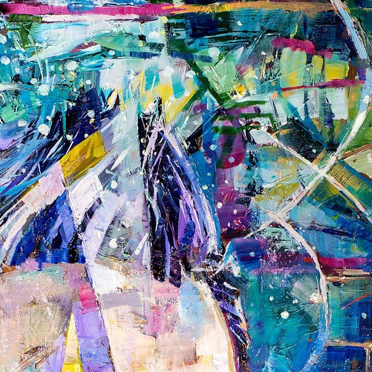 Above and Beyond painting - Paul Richmond Studio