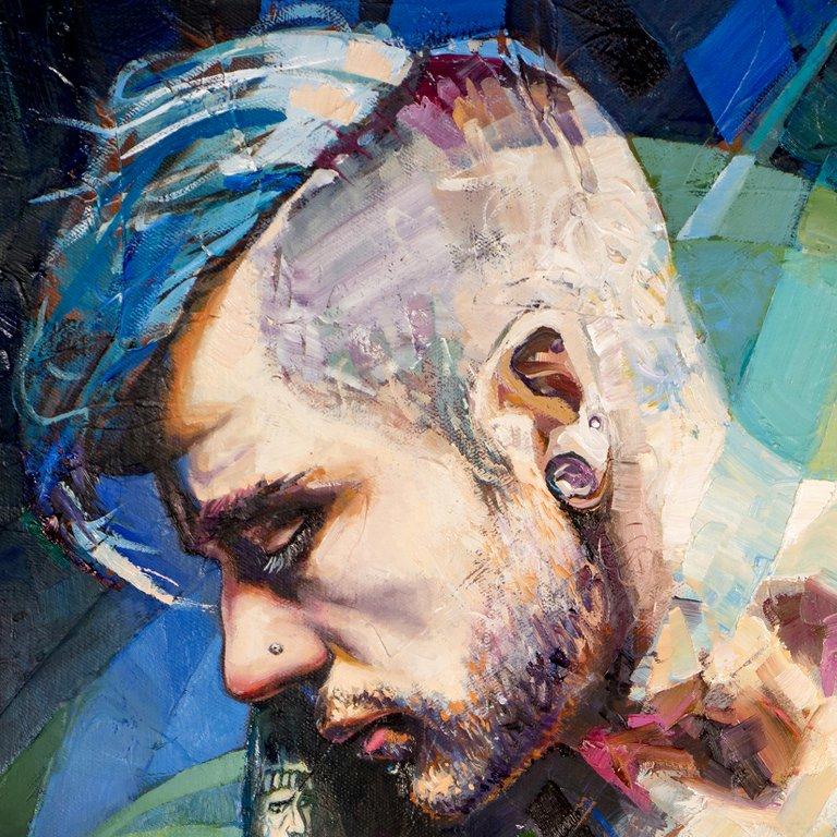 All That's Visible painting - Paul Richmond Studio