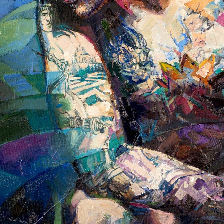 All That's Visible painting - Paul Richmond Studio