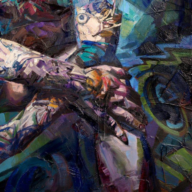 All That's Visible painting - Paul Richmond Studio