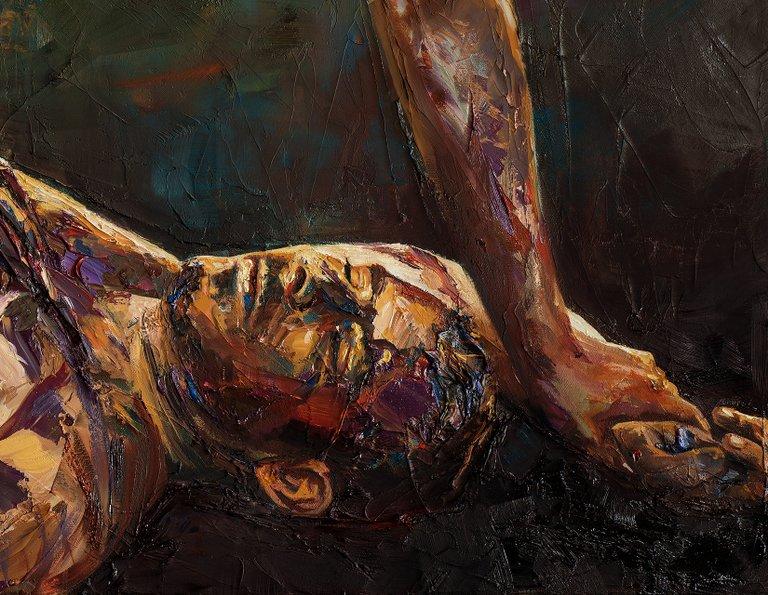 Battleground painting - Paul Richmond Studio