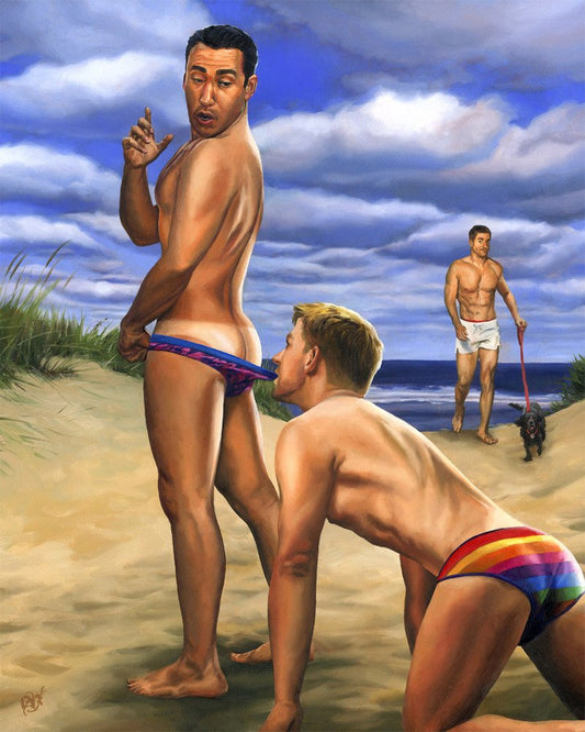 Beach Bum, Starring Alan Ilagan print - Paul Richmond Studio