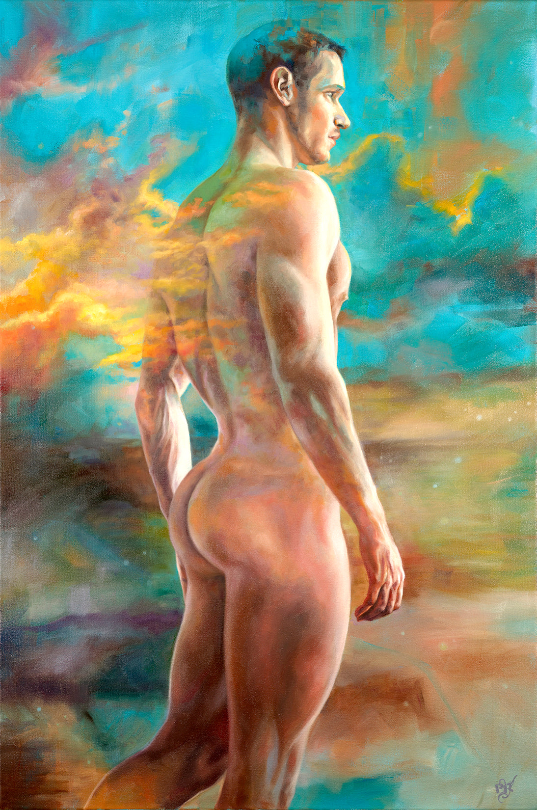 Big Sky painting