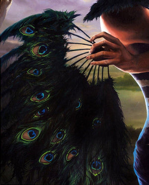 Bird of Paradise painting - Paul Richmond Studio