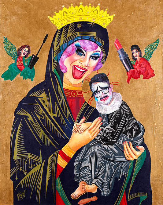 Chosen Family painting - Paul Richmond Studio