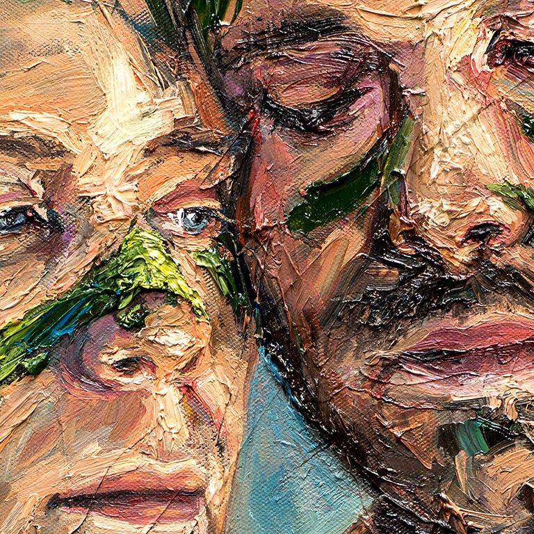 Camouflage painting - Paul Richmond Studio
