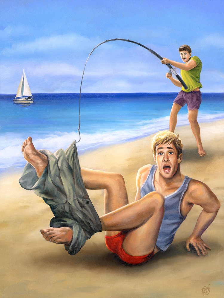 Catch of the Day print - Paul Richmond Studio