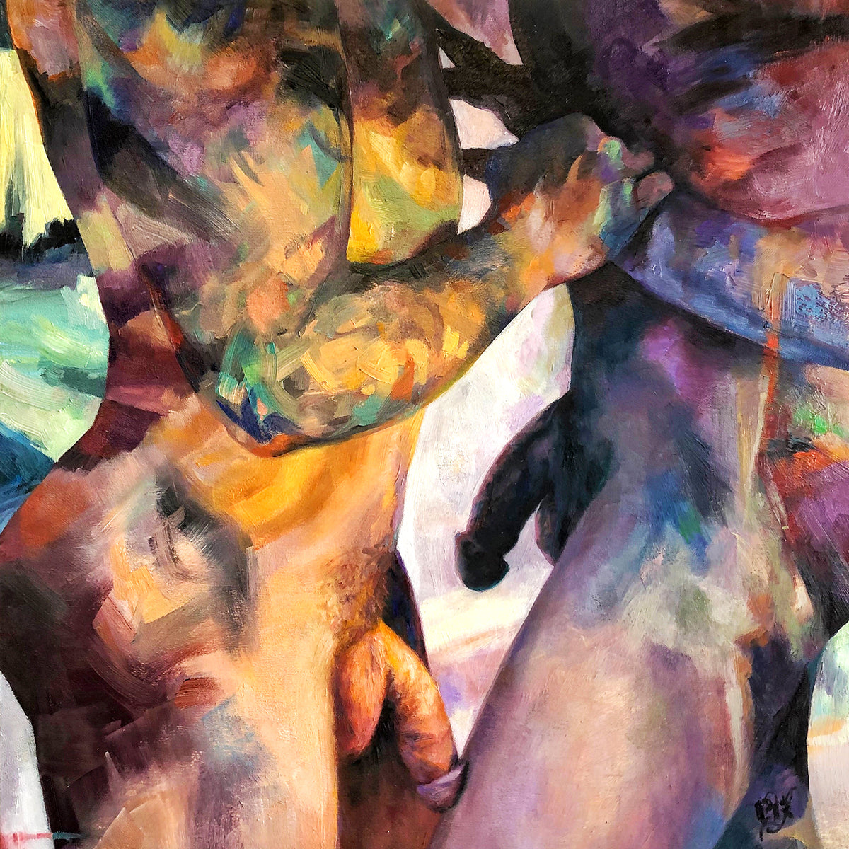 Come Together painting - Paul Richmond Studio