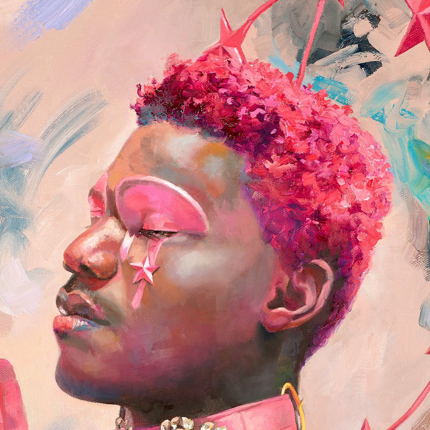 Divinity painting - Paul Richmond Studio