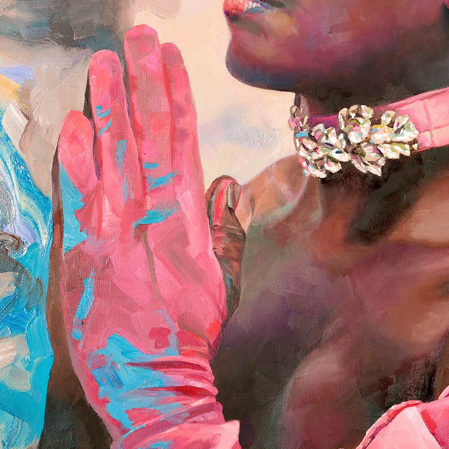 Divinity painting - Paul Richmond Studio