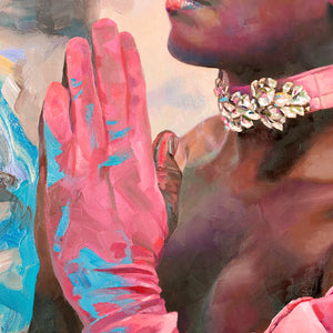 Divinity painting - Paul Richmond Studio