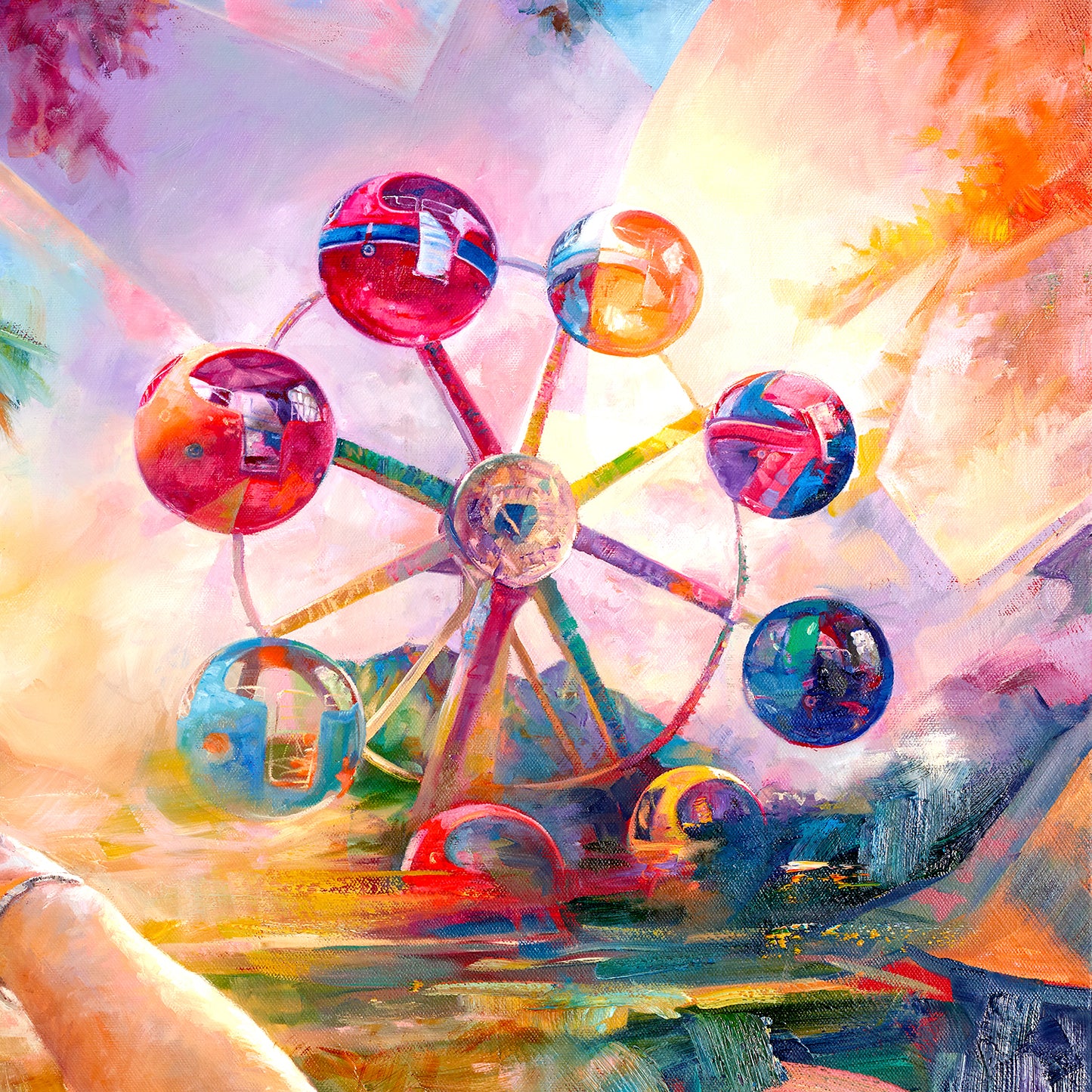 Discovery painting - Paul Richmond Studio
