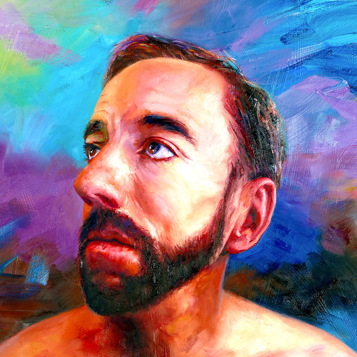 Echoes painting - Paul Richmond Studio