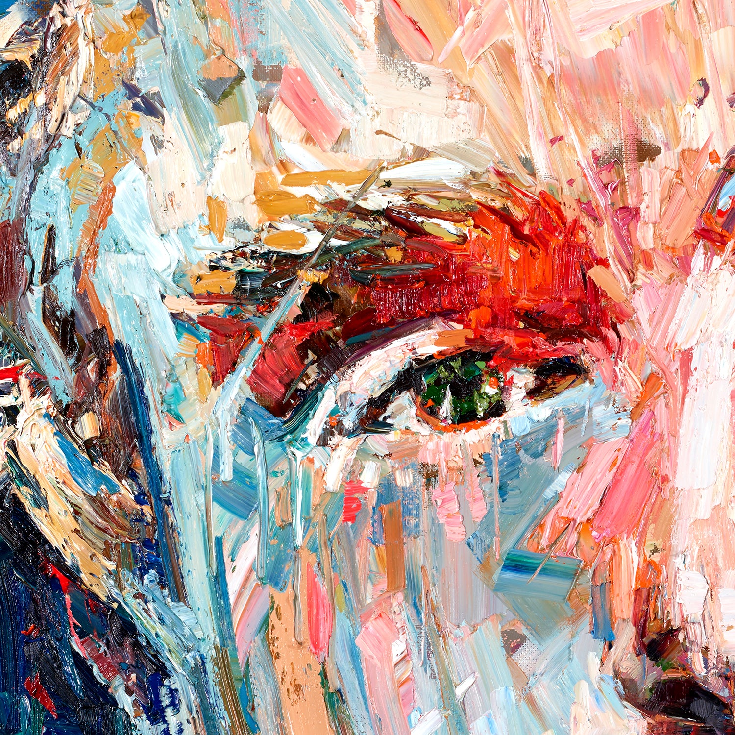 Endless painting - Paul Richmond Studio