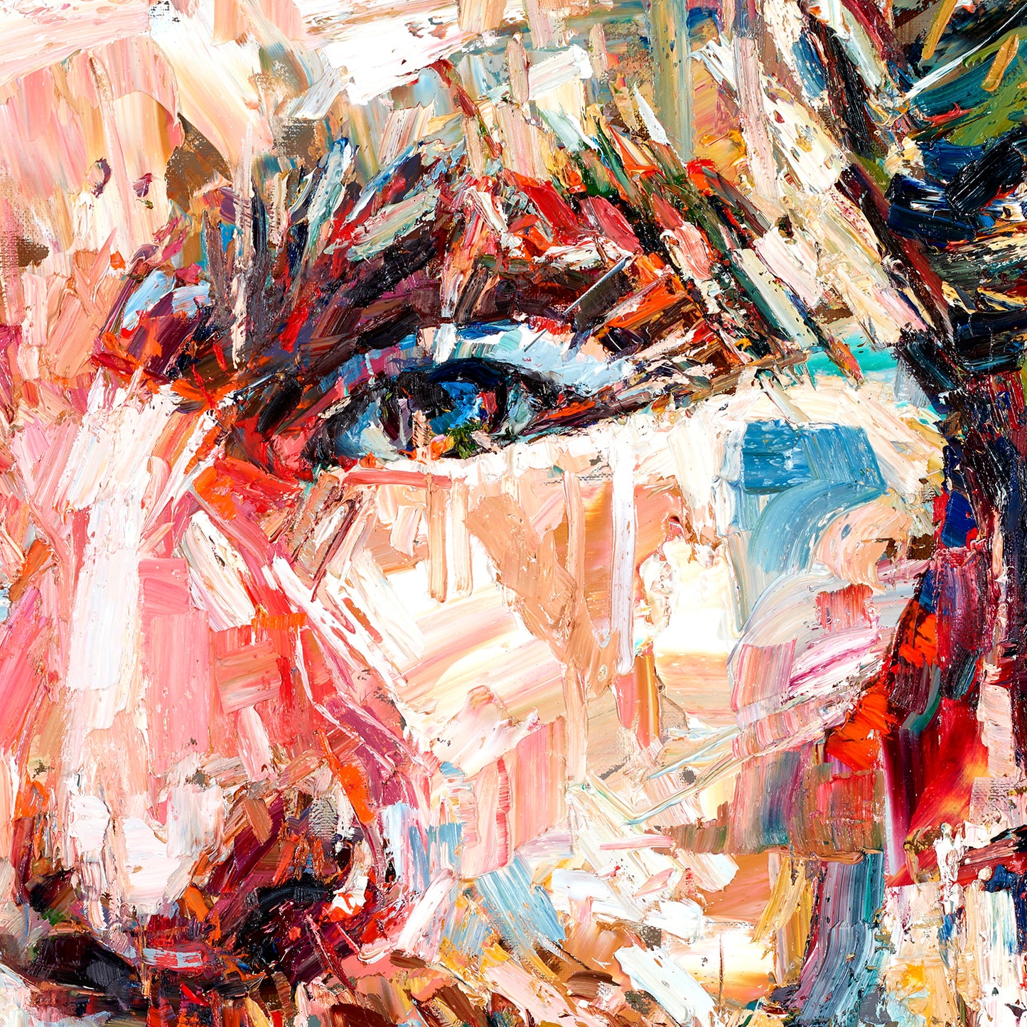 Endless painting - Paul Richmond Studio